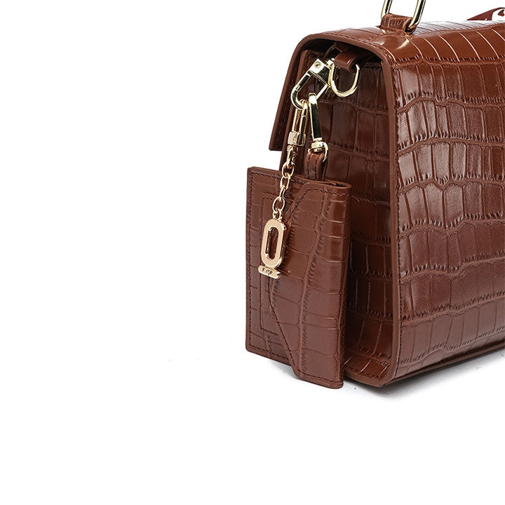Fyor BD 109 Cross Body Bags #color_coffee