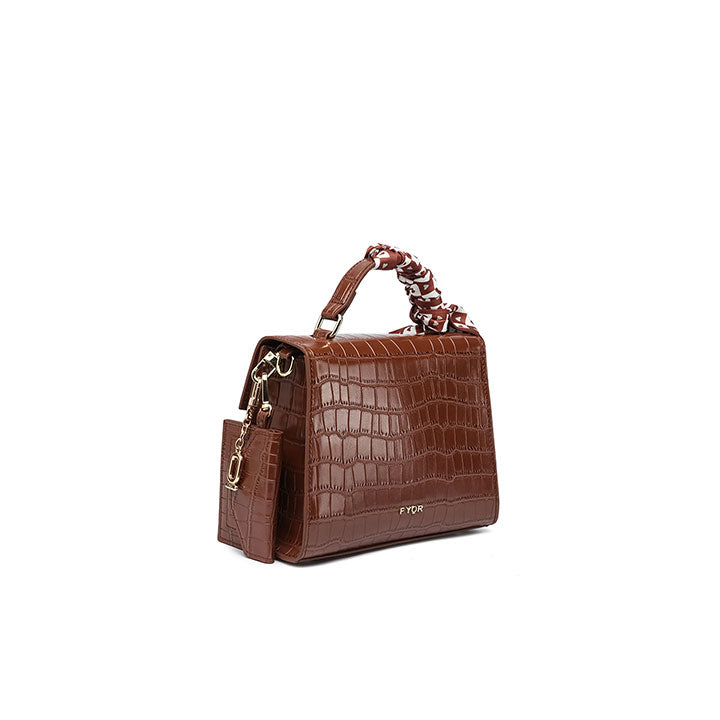 Fyor BD 109 Cross Body Bags #color_coffee