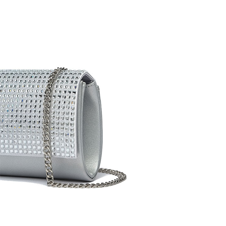 Fyor FCB 02 Cross Body Bags #color_silver