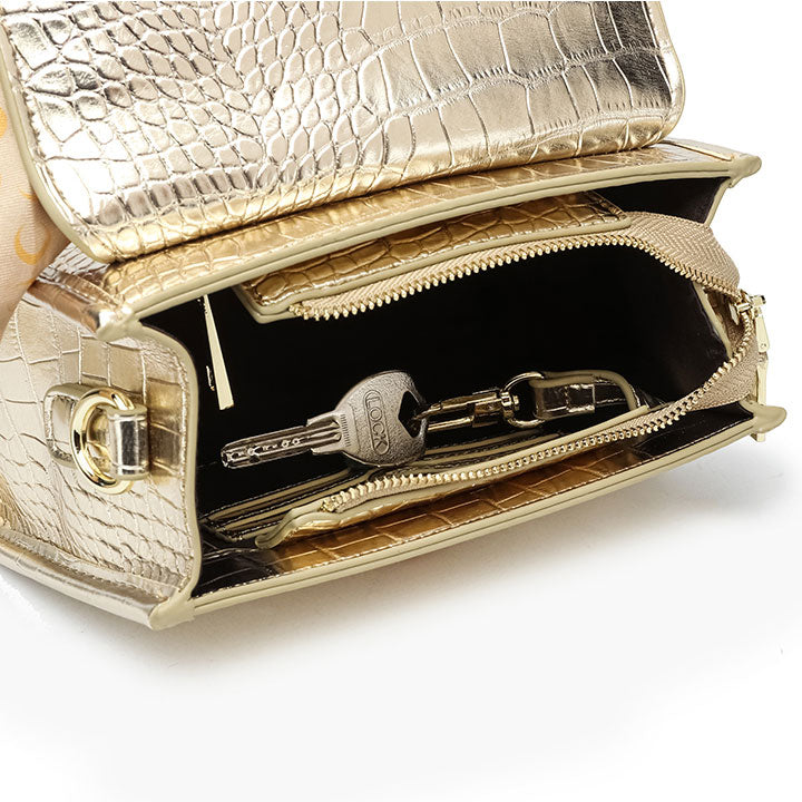 Fyor BD 138 Classy Shoulder Bags #color_l.-gold