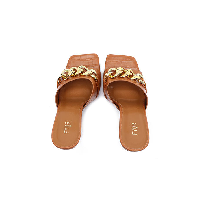 Fyor HL 124 Mule #color_tan