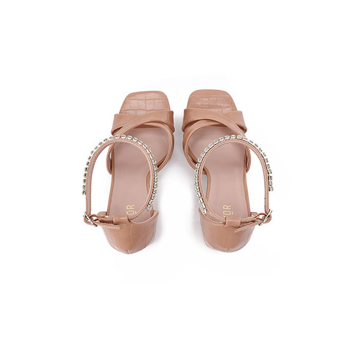 Fyor HL 135 Box Heel #color_peach