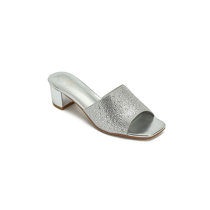 Fyor HL 163 Box Heel #color_silver