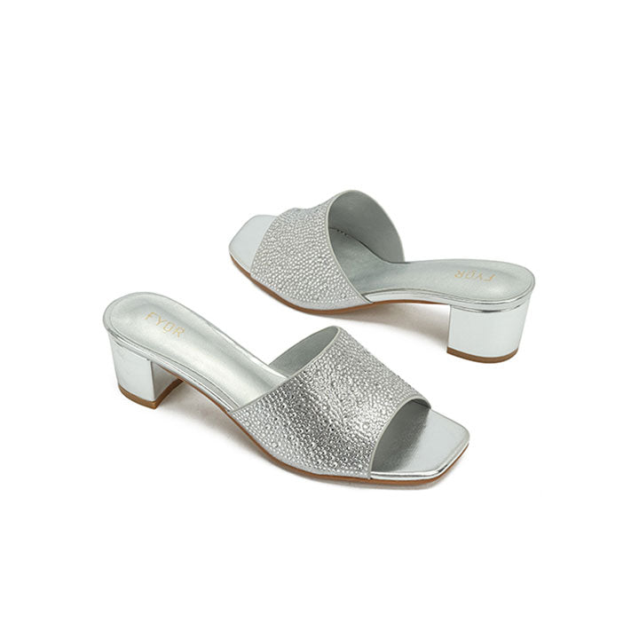 Fyor HL 163 Box Heel #color_silver