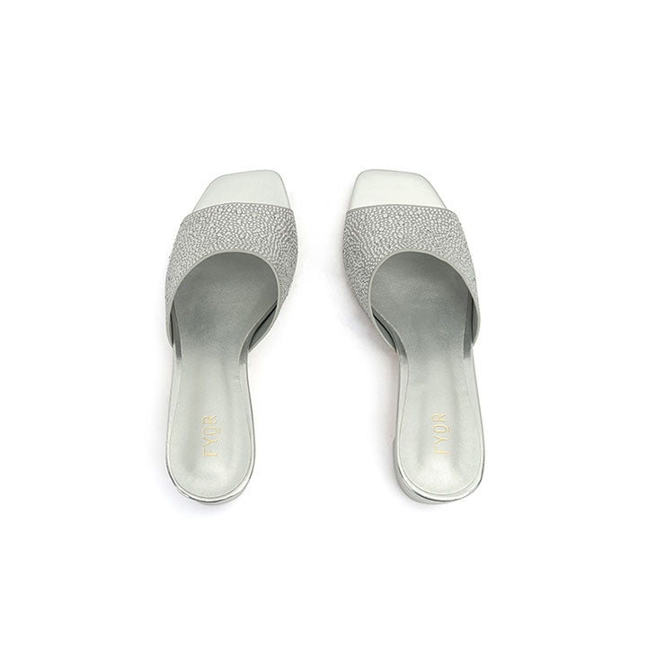 Fyor HL 163 Box Heel #color_silver