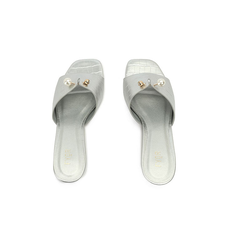Fyor HL 165 Kitten Heel #color_silver