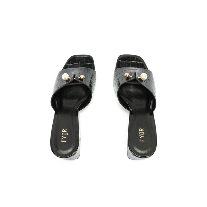 Fyor HL 166 Box Heel #color_black