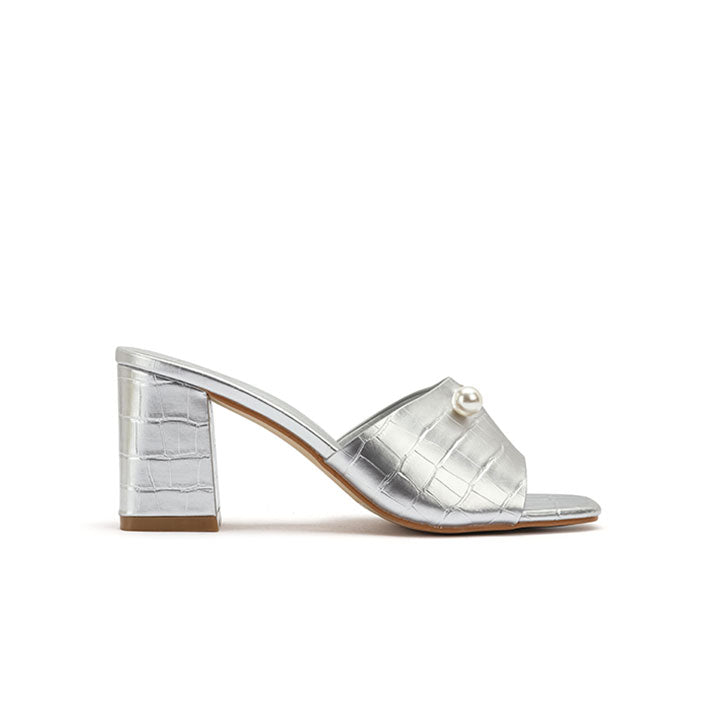 Fyor HL 166 Box Heel #color_silver