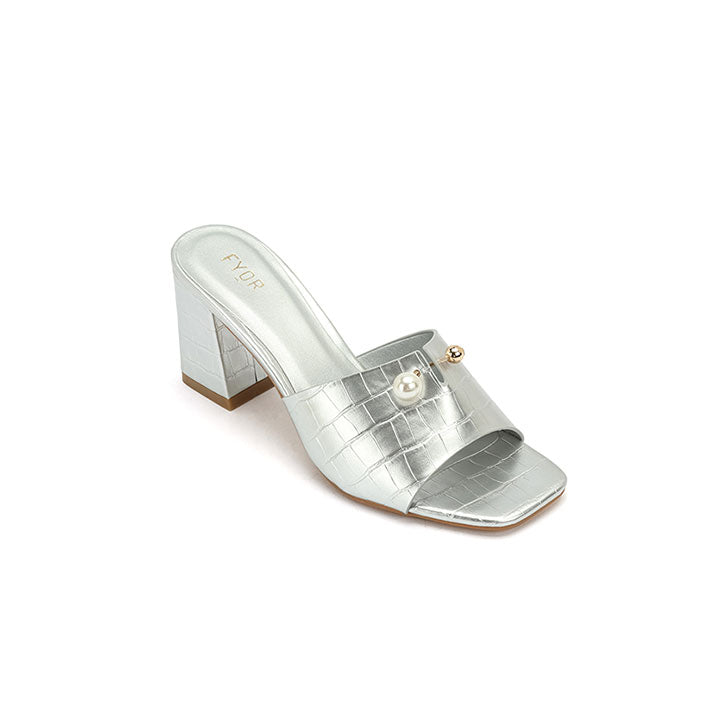 Fyor HL 166 Box Heel #color_silver