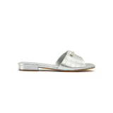Fyor HL 167 Flat Sandal #color_silver