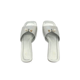 Fyor HL 167 Flat Sandal #color_silver