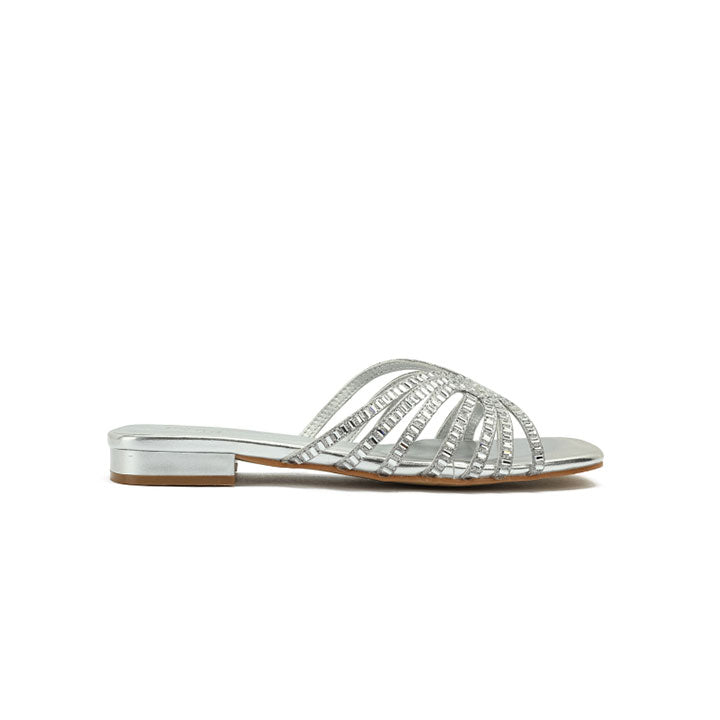 Fyor HL 168 Flat sandal #color_silver