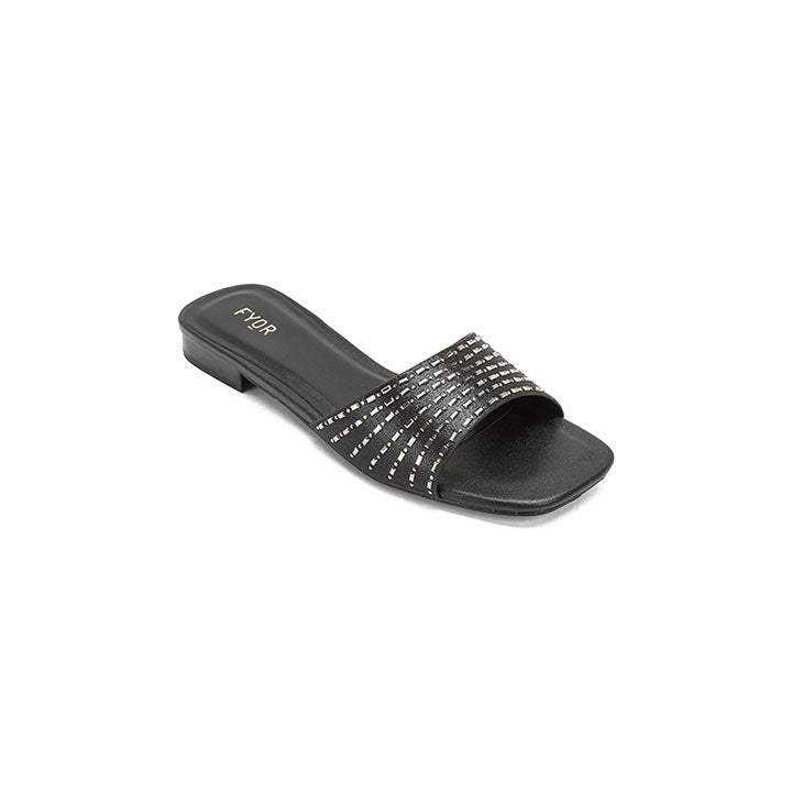 Fyor HL 171  Flat sandal #color_black