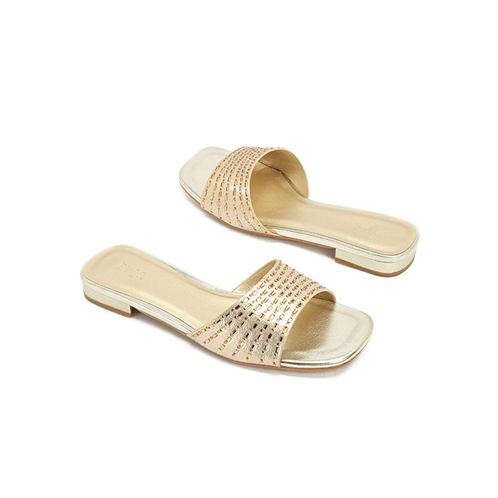 Fyor HL 171  Flat sandal #color_gold