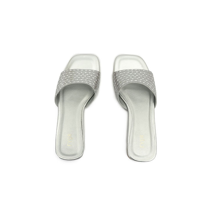 Fyor HL 171  Flat sandal #color_silver