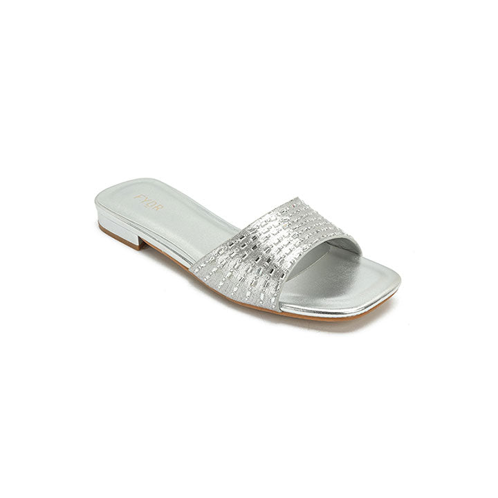 Fyor HL 171  Flat sandal #color_silver