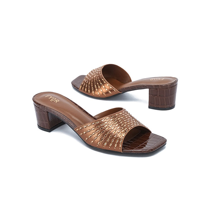 Fyor HL 172 Box Heel #color_brown