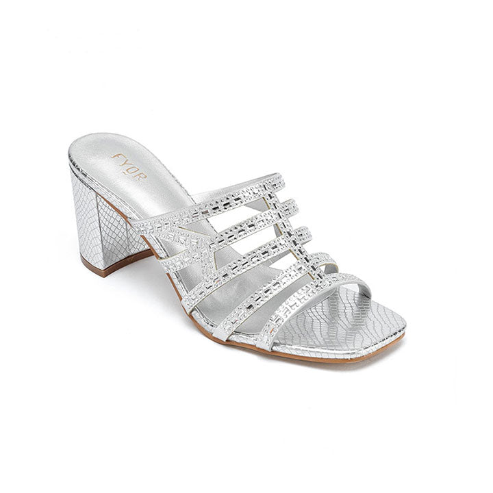 Fyor HL 177 Box Heel #color_silver