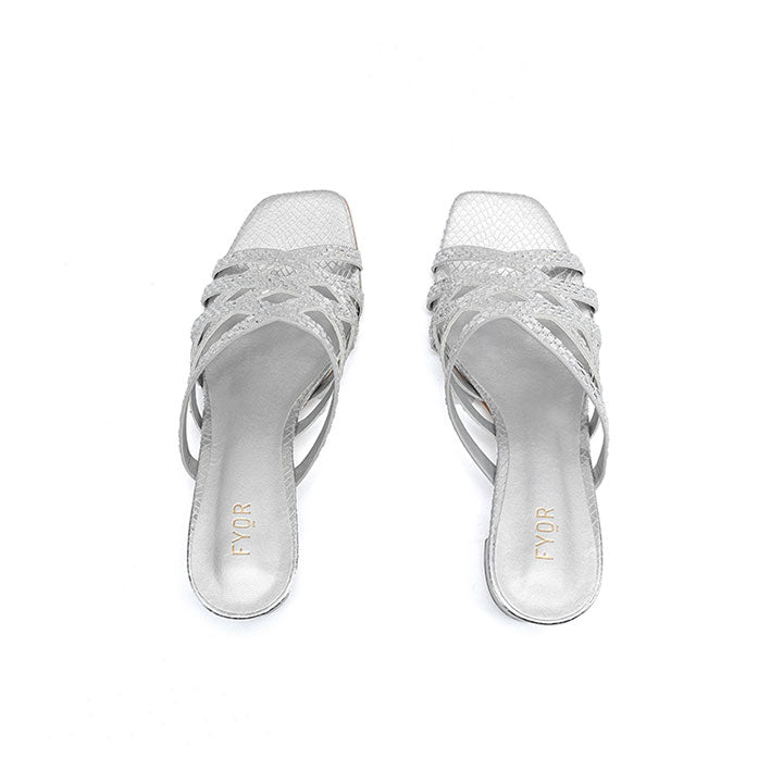 Fyor HL 184 Box Heel #color_silver