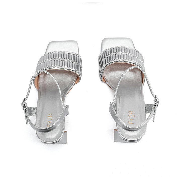 Fyor HL 185 Box Heel #color_silver