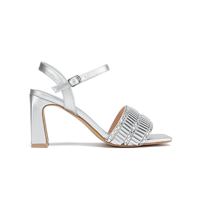 Fyor HL 185 Box Heel #color_silver