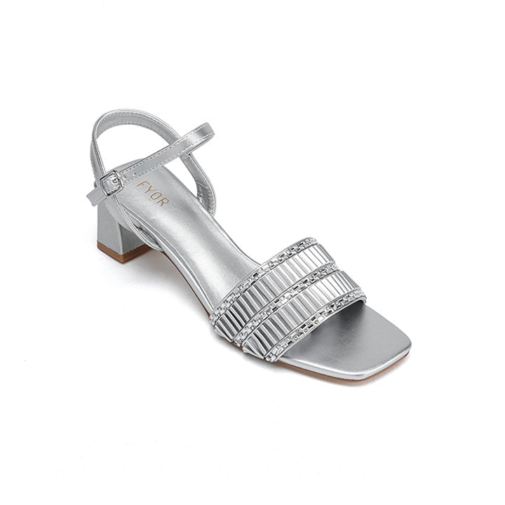 Fyor HL 186 Box Heel #color_silver