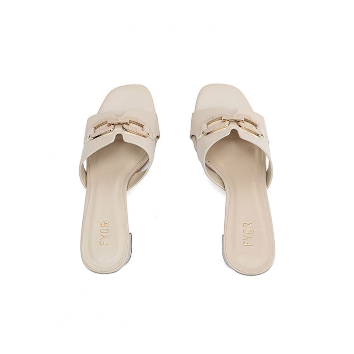 Fyor HL 191 Box Heel #color_cream