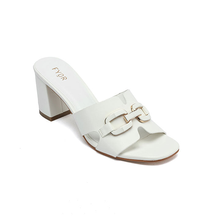 Fyor HL 191 Box Heel #color_white