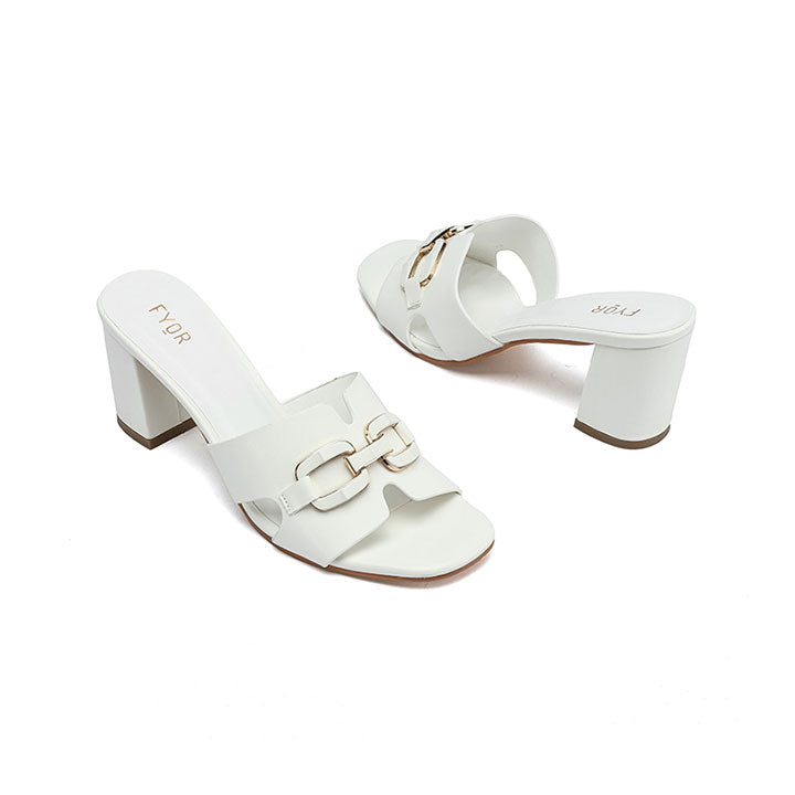Fyor HL 191 Box Heel #color_white