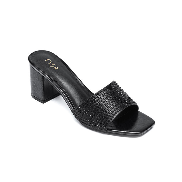 Fyor HL 196 box heel #color_black