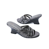 Fyor HL 206 Luxury Mule #color_gunmetal