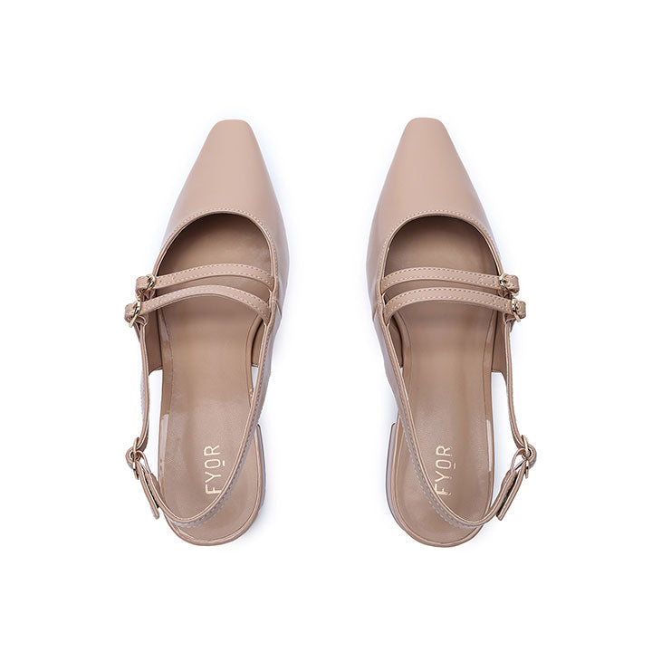 FYOR Flat Sandal #color_beige
