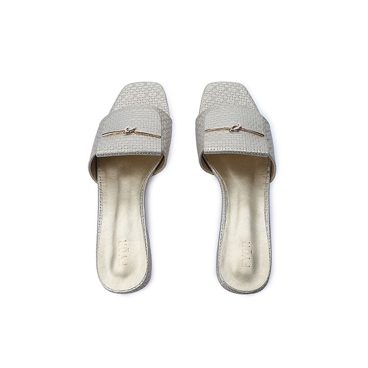 FYOR Flat Sandal #color_gold