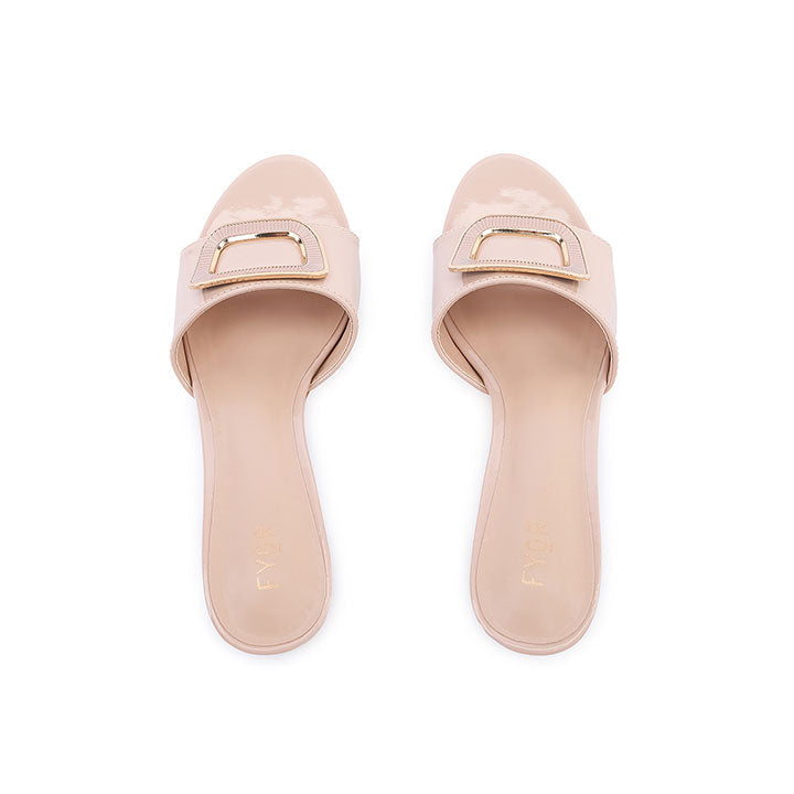 FYOR Box Heel #color_nude