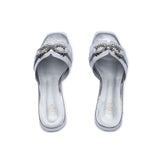 FYOR Flat Sandal #color_silver
