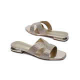 FYOR Flat Sandal #color_gold
