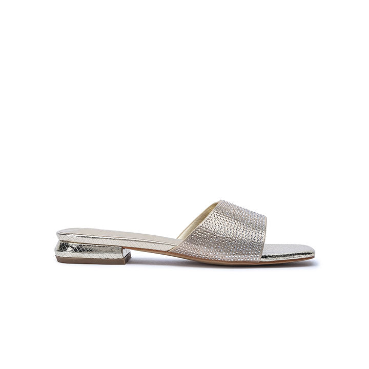 FYOR Flat Sandal #color_gold