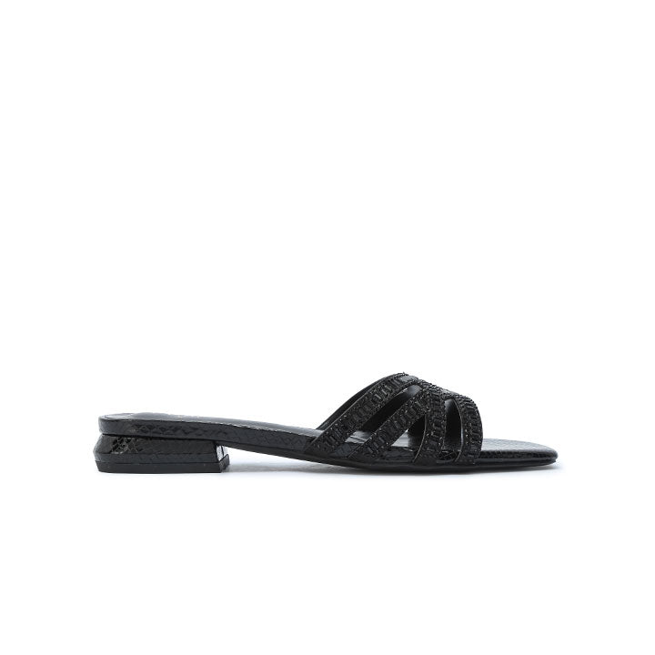 HL 262 Flat Sandal #color_black