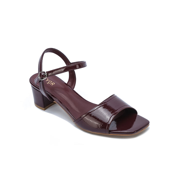 FYOR Box Heel #color_maroon