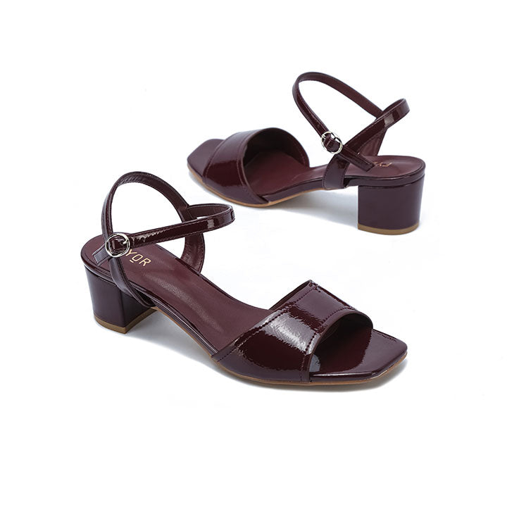 FYOR Box Heel #color_maroon