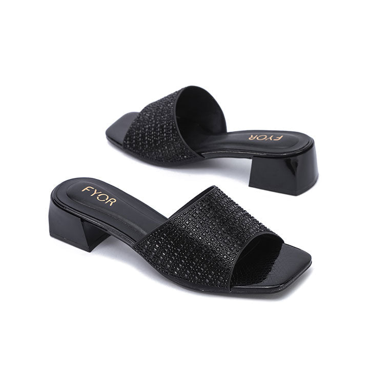 FYOR Box Heel #color_black