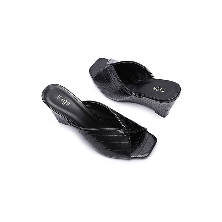 Fyor HL 33 Wedge Heel #color_black