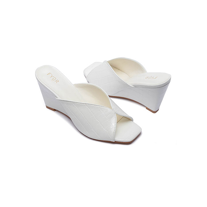 Fyor HL 33 Wedge Heel #color_white