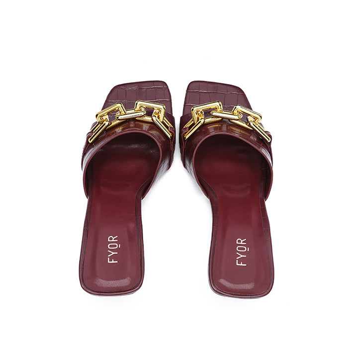 Fyor HL 120 Mule #color_maroon