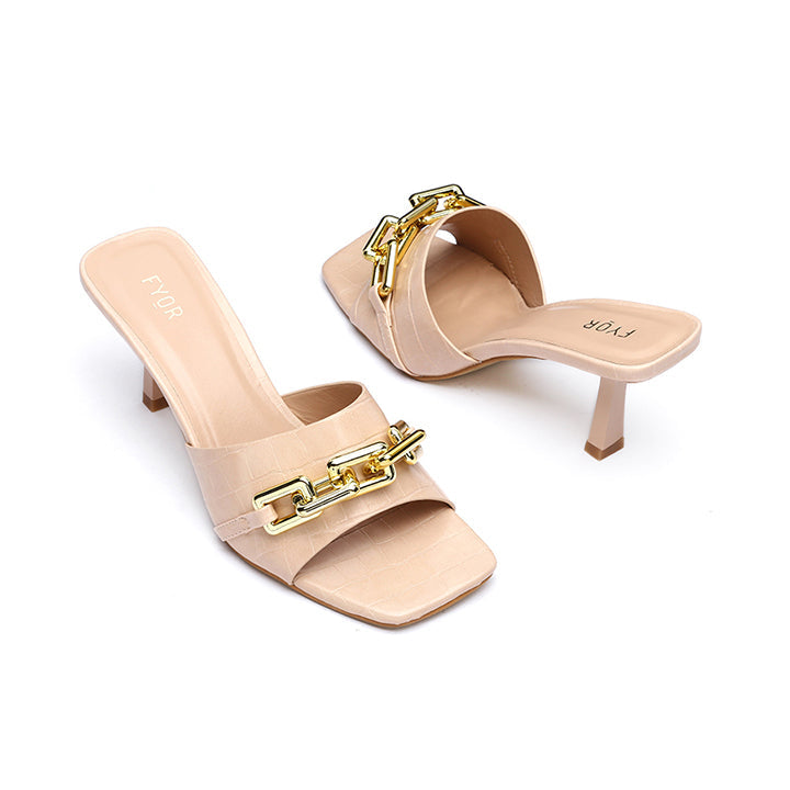 Fyor HL 120 Mule #color_peach
