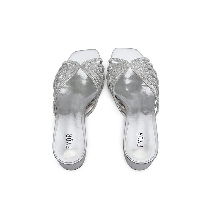 Fyor HL 122 Box Heel #color_silver