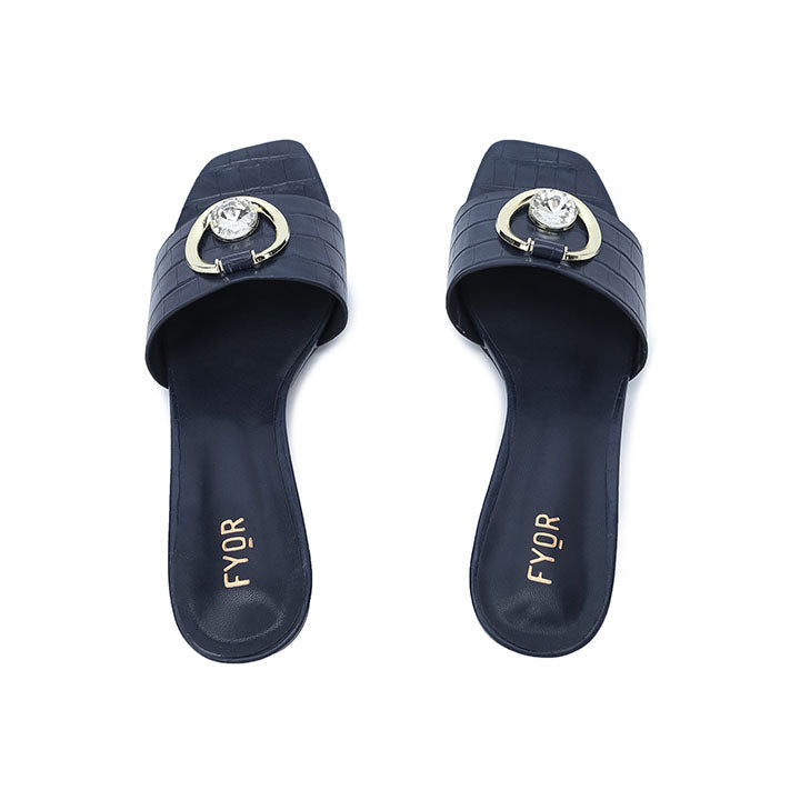 FYOR Box Heel #color_navy-blue