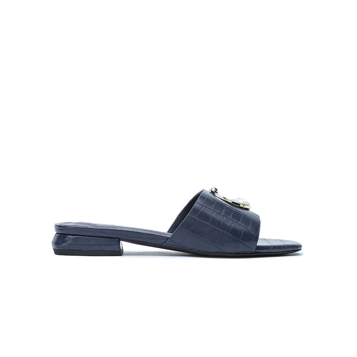 FYOR Flat Sandal #color_navy-blue
