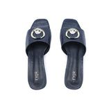 FYOR Flat Sandal #color_navy-blue