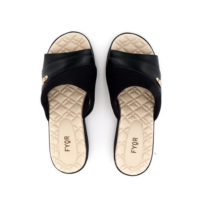Fyor BRM 030 Comfort Sandal #color_black